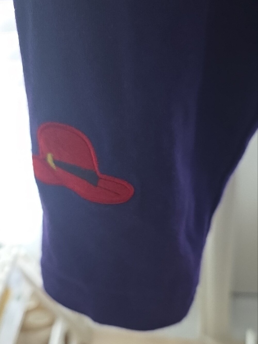 Vintage Bobbie C Novelty Purple Button-Front Cardigan Sweater XL - Picture 5 of 8